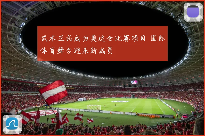 武术正式成为奥运会比赛项目 国际体育舞台迎来新成员